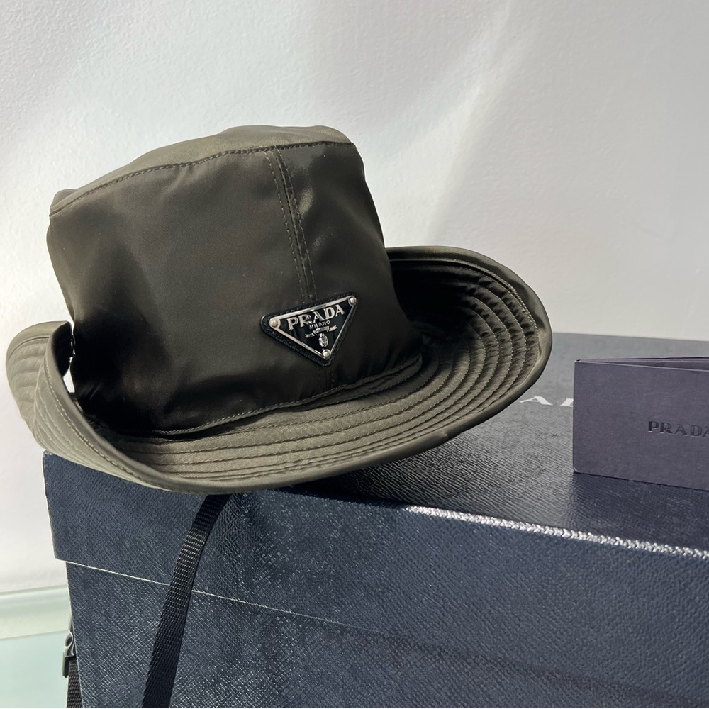 Prada Re-Nylon Bucket Safari Hat
